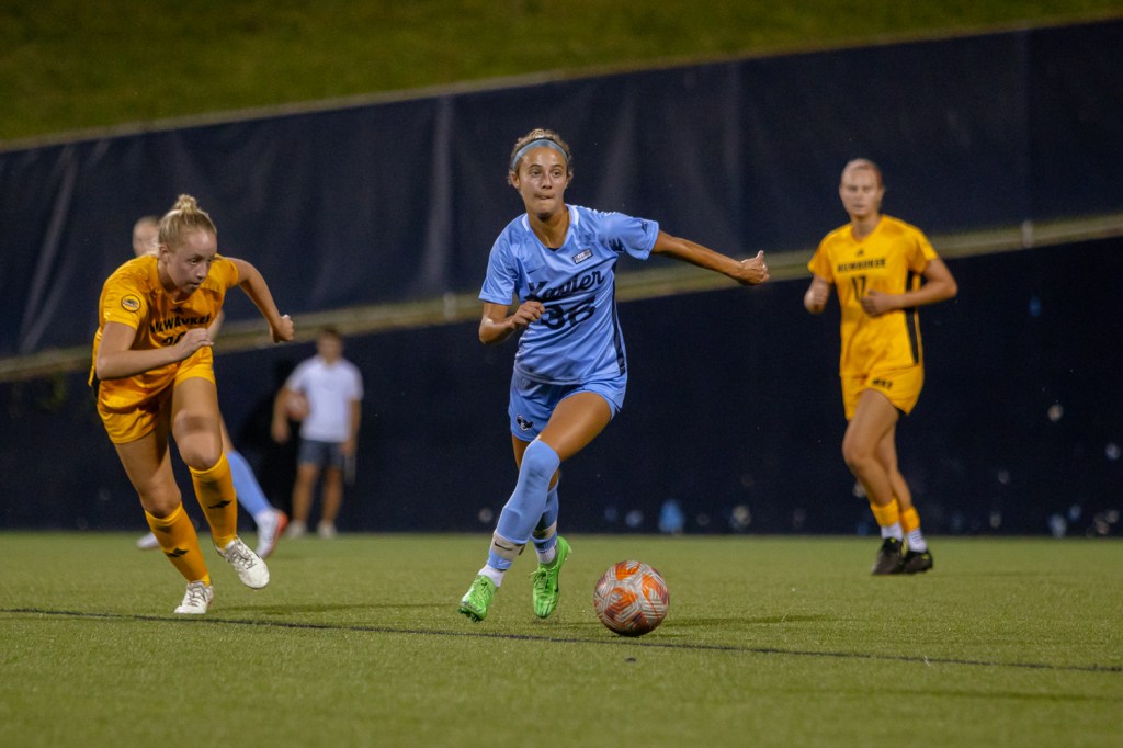 Xavier University midfielder Kate Friday, an alum of the Riverhounds Development Academy and Fox Chapel High School, is the latest player set to join the Riveters. (Photo courtesy of Xavier Athletics)